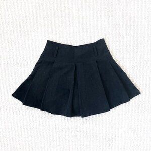 Black Corduroy Skirt
